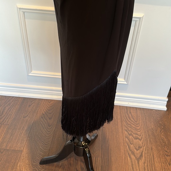 VINCE CAMUTO High-Low Fringe-Hem Midi Dress - Picture 14 of 16